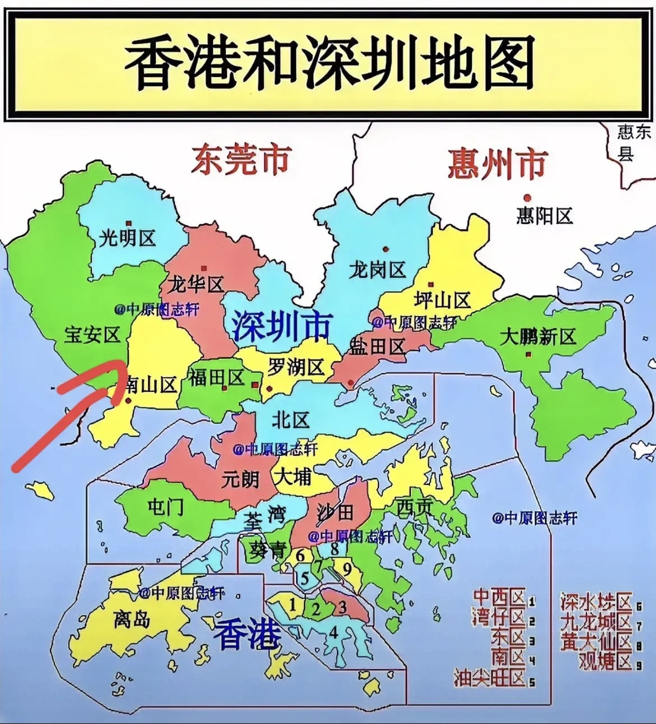 深圳疫情区域分布图(深圳疫情分部图)